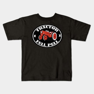 Tractor Full Pull Kids T-Shirt